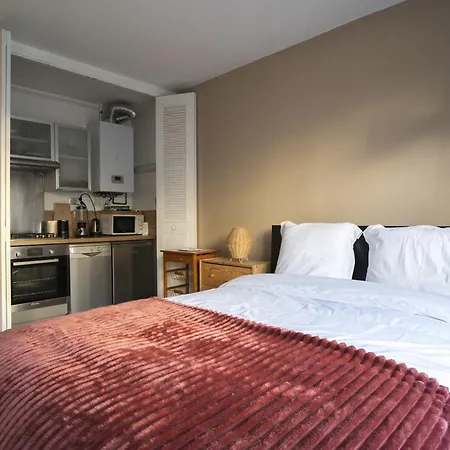 Glamour Studio With Balcony In Paris 14Th Exterior photo
